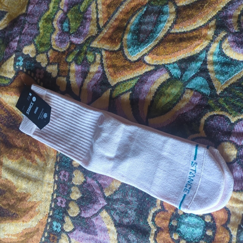 Stance pink and Blue Athletic Socks